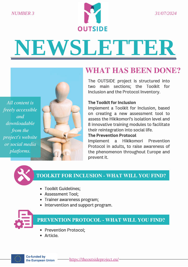 Front page of the third newsletter
